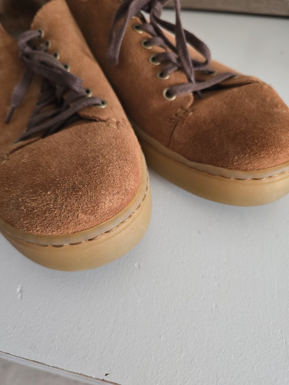 Børn Bayne Sport Suede Low-Top Sneakers - Caramel Brown - Size 8.5 - Picture 4 of 7